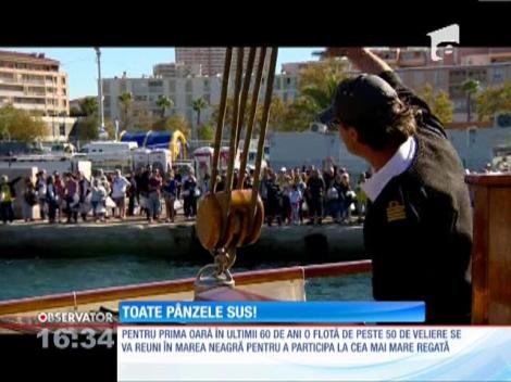 INEDIT! O flotă de peste 50 de veliere va cuceri apele Mării Negre!