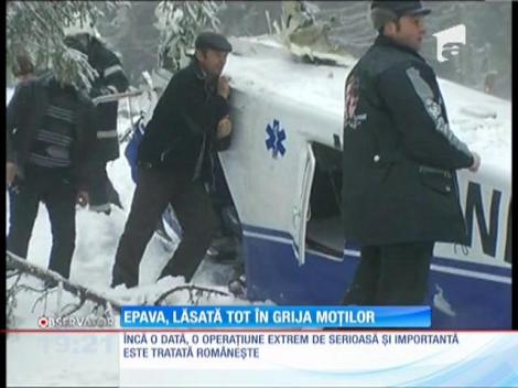 Epava aeronavei prăbuşite în Apuseni, cheia anchetei