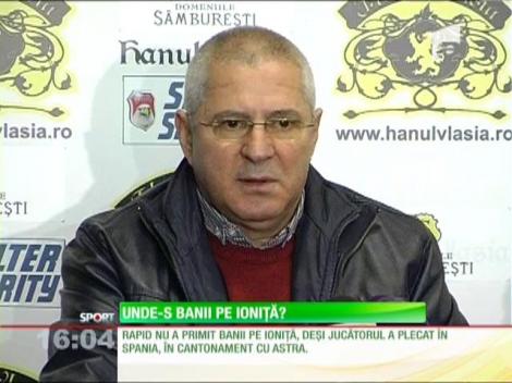 Astra trebuie să dea Rapidului 700.000 de euro pentru transferul lui Ioniţă