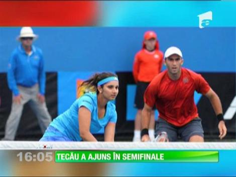 Australian Open: Perechea Mîrza-Tecău s-a calificat în semifinalele probei de dublu mixt