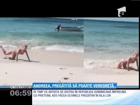Andreea Bălan, pregătită să poarte verighetă
