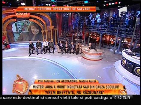 Ion Alexandru, fratele Aurei: " Voi urma drumul surorii mele in medicina"