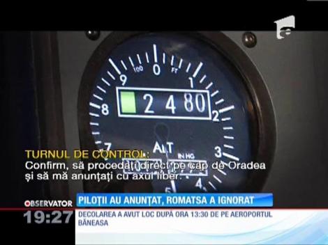 Romatsa a ştiu că avionul pilotat de Adrian Iovan nu mai este în aer cu opt minute