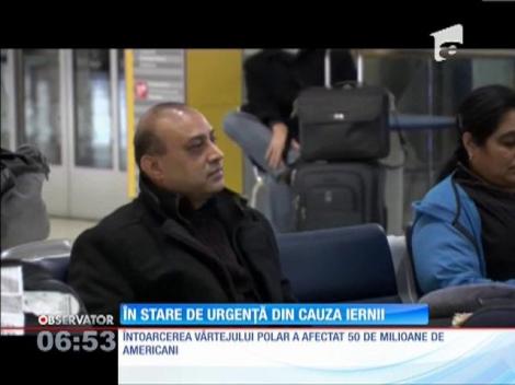 Stare de urgenţă în 3 state americane din cauza iernii
