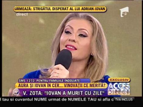 Mirela Boureanu Vaida, cu ochii în lacrimi: "Dumnezeu le-a dat zile!"