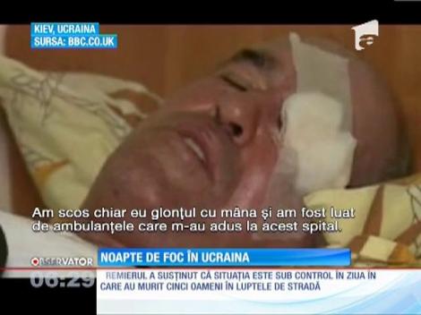 Noapte de foc în Ucraina