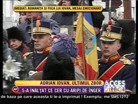 Adrian Iovan, condus pe ultimul drum