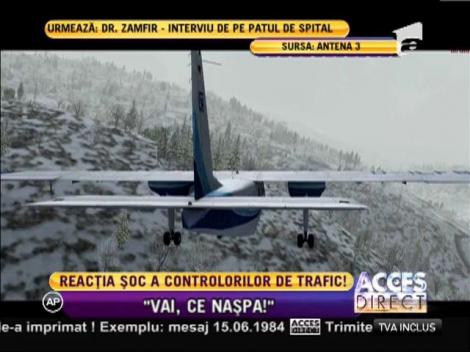 Reacţia şoc a controlorilor de trafic: "Vai, ce naşpa!"