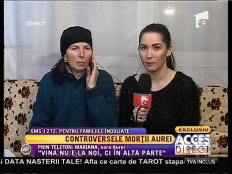 Ionica, mătuşă Aurei Ion: "A fost o fată foarte curajoasă!"