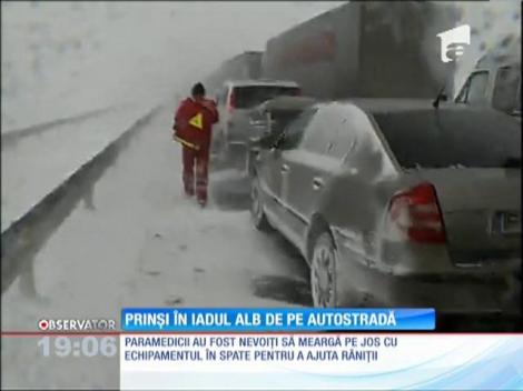 Iadul ALB s-a dezlănţuit în forţă pe A1!