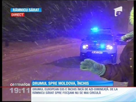 Drumul spre Moldova, închis