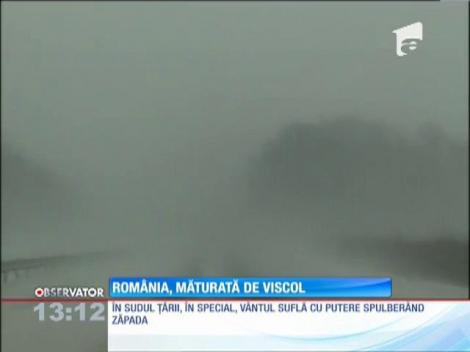 Romania, maturata de viscol