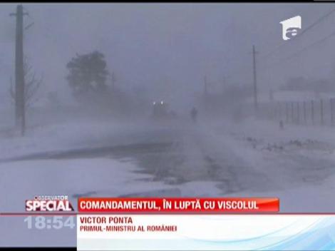 Comandamentul de iarnă s-a întrunit la Guvern!