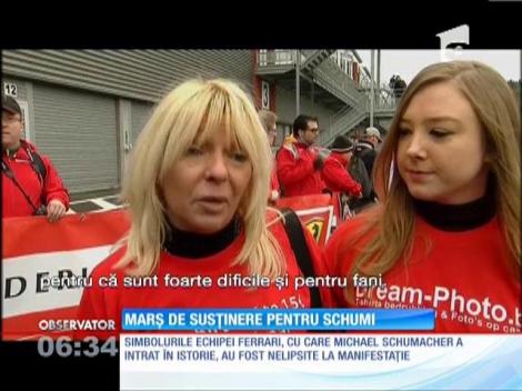Marș de susținere pentru Michael Schumacher