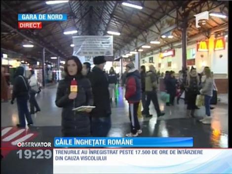 În medie, întârzierile din aceste zile de la CFR însumează 2 ani!
