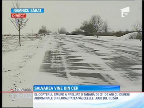 Salvarea vine de la elicopterele SMURD