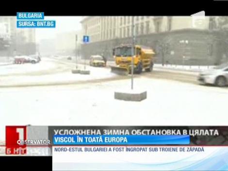 Viscol în toată Europa