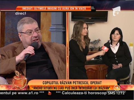 Sora copilotului Răzvan Petrescu: "Anchetatorii nu i-au pus încă întrebări lui Răzvan"