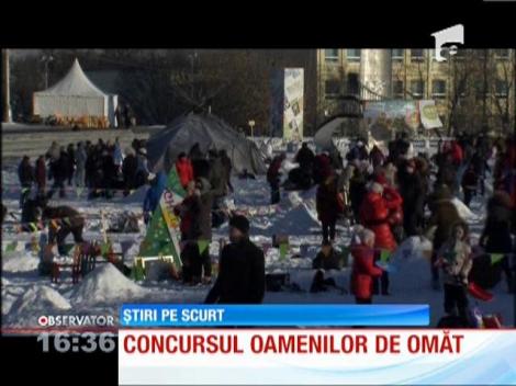 Concursul oamenilor de omăt