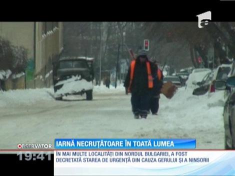 Iarnă necruţătoare în toată lumea