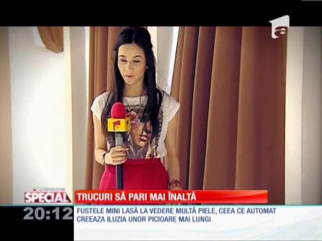 Special! Trucuri să pari mai înaltă