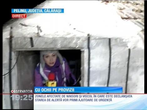 Revin ninsorile! Sătenii din Pelinul îşi pregătesc provizii