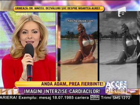 Anda Adam trage din greu la sala