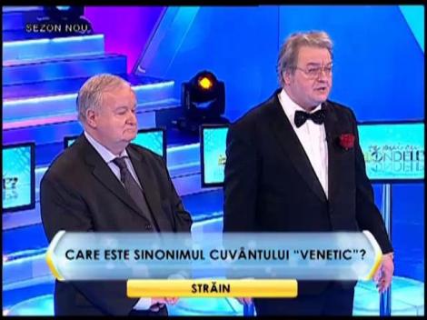 Runda 2: Care este sinonimul cuvântului "venetic"?
