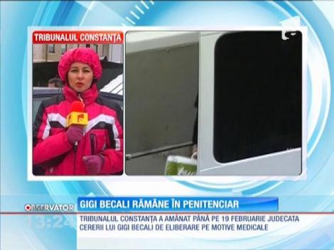 George Becali rămâne în penitenciar