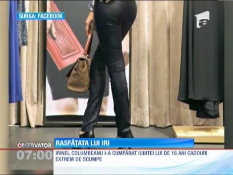 Trăiește în puf! Cum își alintă Irinel Columbeanu iubita de 18 ani!