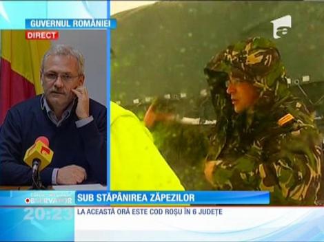 Liviu Dragnea, şeful Comandamentului pentru situaţii de urgenţă de la Guvern