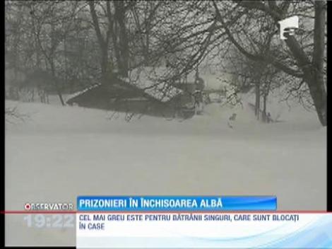 Comuna Glodeanu Siliştea din Buzău este din nou sub asediul ierni