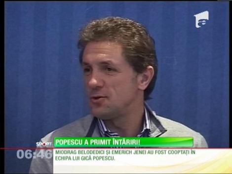 Miodrag Belodedici şi Emerich Jenei au fost cooptaţi în echipa lui Gică Popescu