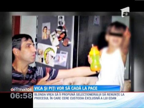 Vica Blochina şi Victor Piţurcă vor să facă pace