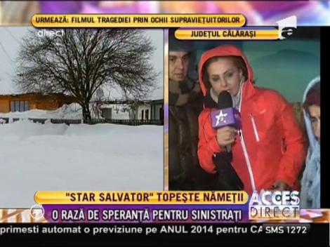 Star Salvator! Vedetele sărit în ajutorul oamenilor izolaţi din cauza zăpezii