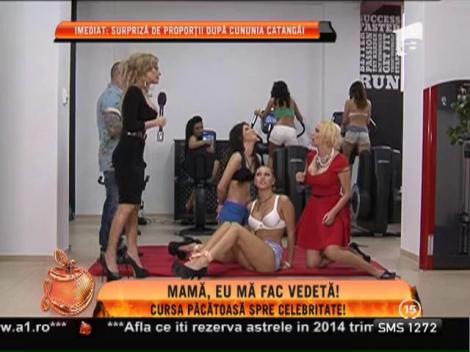 Cursa asistentelor păcătoase - Proba jeleului şi a dresului