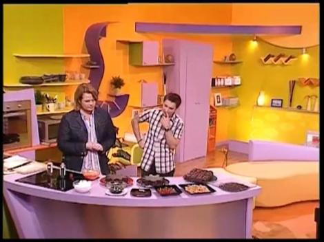 Iată cum a gătit Vladutz prima rețetă la Neatza!