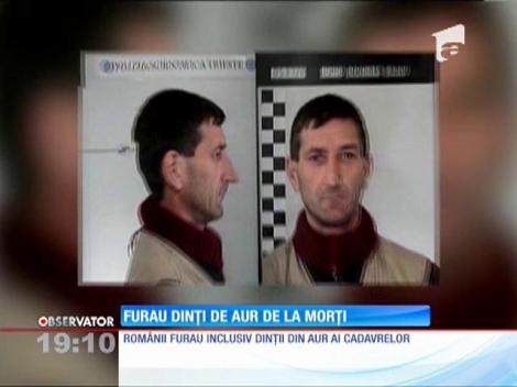 Trei gropari furau dinți de aur de la morți