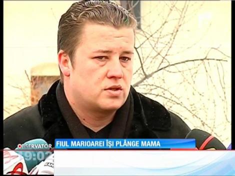 Fiul Marioarei își plânge mama