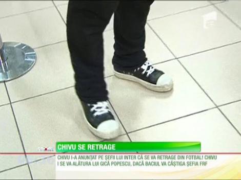Cristi Chivu se retrage din fotbal