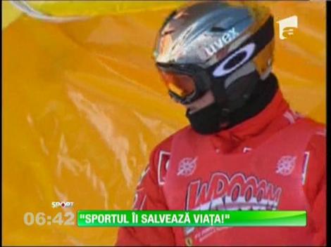 Sportul îi salvează viața lui Schumacher