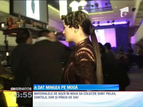 Cristi Muntean a dat mingea pe modă