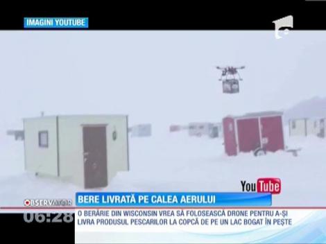 Bere livrată pe calea aerului