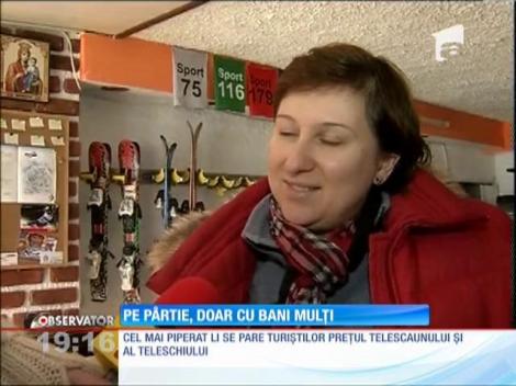 Pe pârtie, doar cu bani mulți