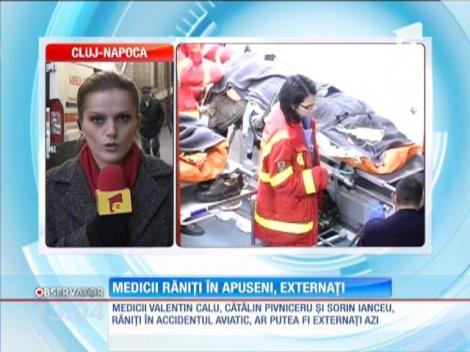 Medicii răniţi în accidentul aviatic din Apuseni, externaţi