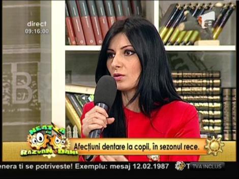 Afecțiuni dentare la copii, în sezonul rece!