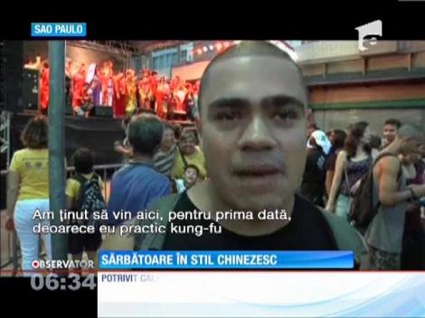 Jumătate de milion de oameni au sărbătorit Anul Nou Chinezesc