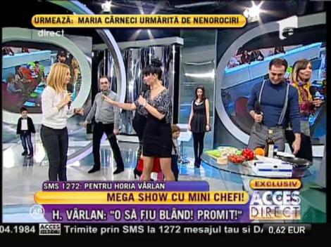 Mega show cu mini chefi! Prichindeii de vedete, la cratiță!