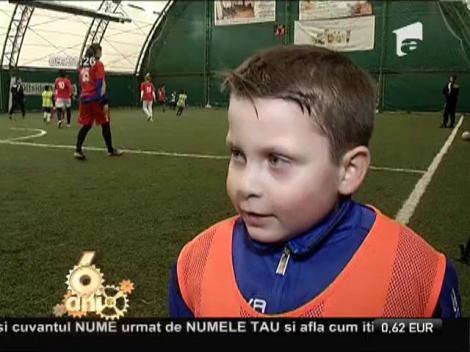 Antrenamente de fotbal pentru copii si... mamici!