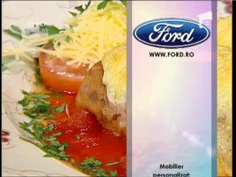 Clătite picante cu carne de vită